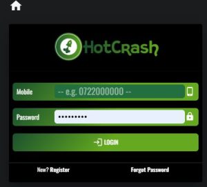 hot crash login